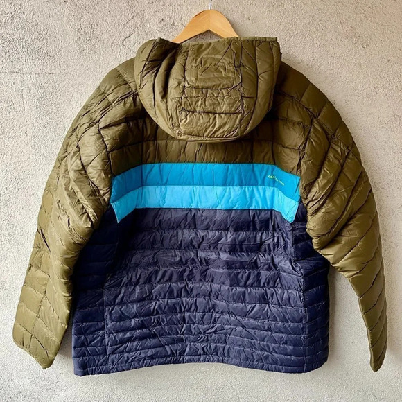 NWT Cotopaxi Men Fuego Hooded Down Puffer Jacket Oak Graphite - Picture 8 of 9